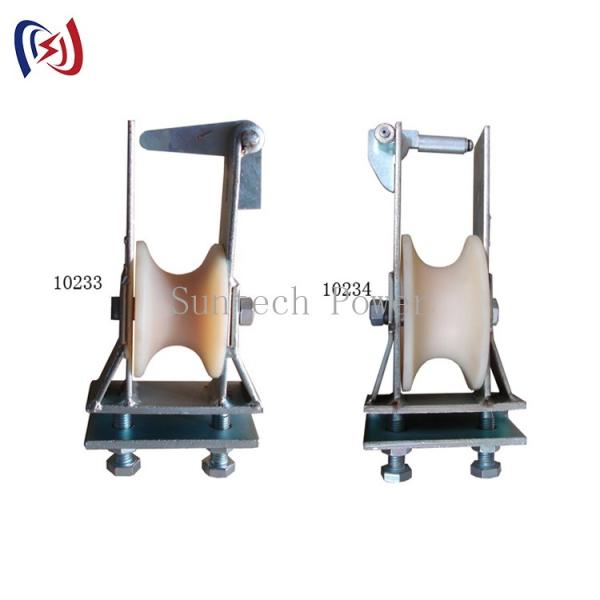 Quality Swerve Skyward Stringing Blocks Conductor Pulley Block For Transmission Line for sale