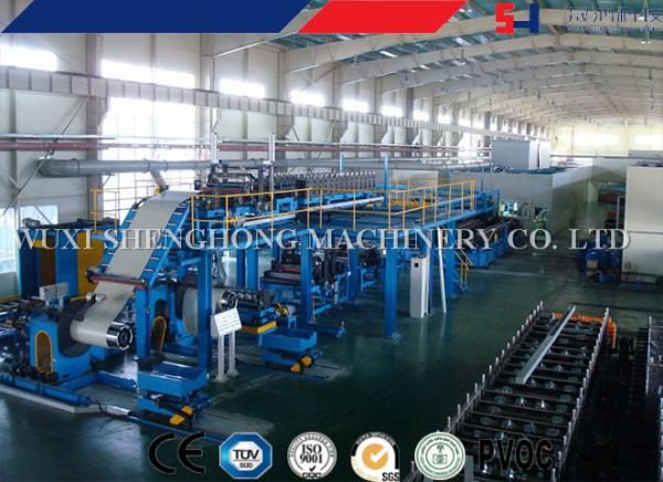 Buy cheap Continuous EPS Sandwich Panel Roll Forming Machine 8m/Min from wholesalers