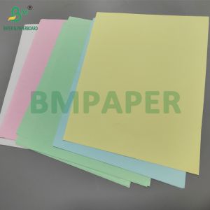50gr 55gr CB CFB CF NCR Carbonless Copy Paper For Invoice Blue Image 65 X 92cm