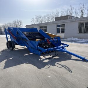 Buy cheap High-Efficiency Tractor Towed Rock Picker for Farms and Orchards | Hydraulic Stone Removal Equipment from wholesalers