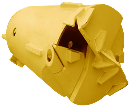 Quality Double Cut Mud Cleaning Drilling Bucket , Water Well Drilling Foundation for sale