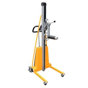Buy cheap Top Quality Electric Roll Rotating Lifter E100 E150 E200 E250 E300 Automatic Reel Lifting Machine 1.5 1.7 1.8 2 mt mts meters from wholesalers