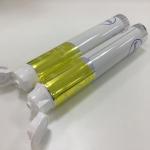 Buy cheap D35 * 149.2mm 130g Aluminum Packaging Tubes , Toothpaste Tube With Silver Web from wholesalers