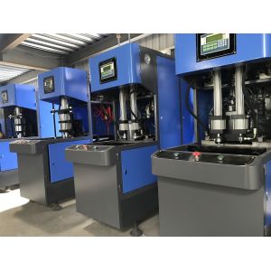 Buy cheap Easy to Operate Semi Automatic 4 Cavity 500ML Small PET Plastic Bottle Making Machine from wholesalers