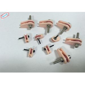 Buy cheap Caged ceramic pulley wire jump preventer QH005 ceramic roller guide from wholesalers