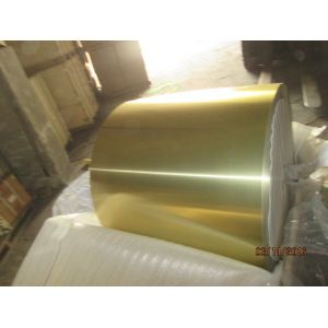 Blue / Golden hydrophilic aluminium Fin Stock with thickness 0.2MM Various Width