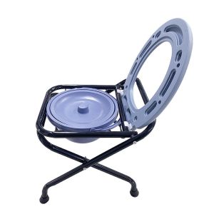 Buy cheap Movable Foldable Disabled Toilet Chair Elderly Pregnant Toilet With Bedpan from wholesalers