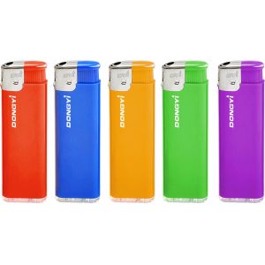 Customized Kitchen Plastic Cigarettes Lighter with Transparent Design and