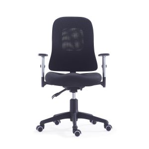 Buy cheap 60mm Nylon Castor Mesh Swivel Office Chair MID Back Fabric Seat from wholesalers