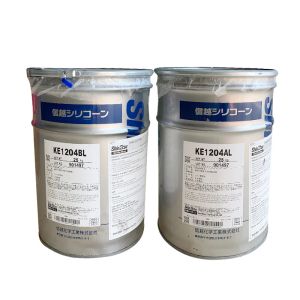 Buy cheap Shin Etsu Ke-1204 AL/BL Electronic Conductive Silicone Adhesive Double Group for Bonding Potting from wholesalers