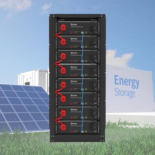 Large Capacity 40KWh (48V 800AH) LiFePO4 Battery Bank For Solar Power Storage
