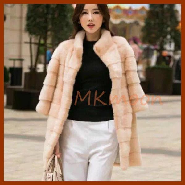 Quality mink fur coat  -211# for sale