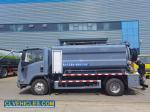 Buy cheap ISUZU 5000L Suction Sewage Truck High Pressure Jetting Clean Truck from wholesalers