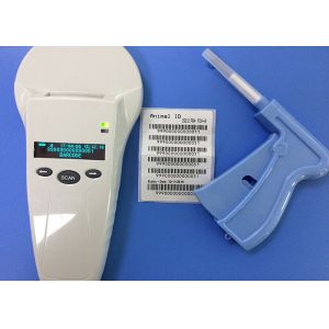 Buy cheap Handheld Animal RFID Microchip Scanner With Bluetooth And USB Suport from wholesalers