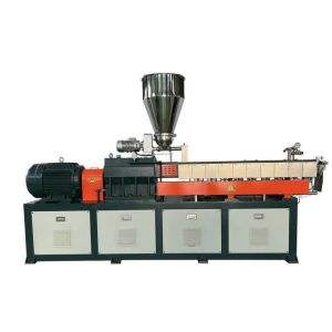 Buy cheap Custom Air Cooled Strand Cutting Twin Screw Extrusion Machine For PVC Pelletizing from wholesalers