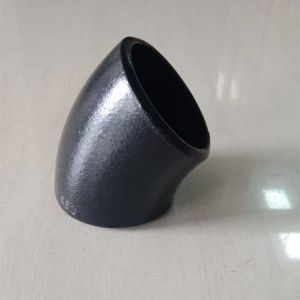 Buy cheap 90 Elbow Carbon Steel Pipe Fittings Black 1/2 Thinckness Sch40 from wholesalers