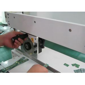 Buy cheap Electronics V Cutter PCB Depanelization With Circular / Linear Blade from wholesalers