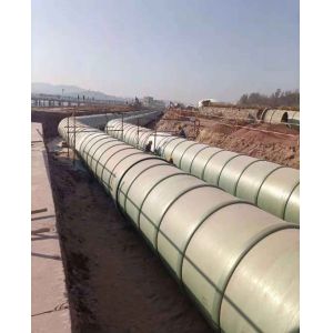 1000mm/2500mm/4000mm/5000mm FRP Grp Pipes For Underground Pipeline Sunken Pipe
