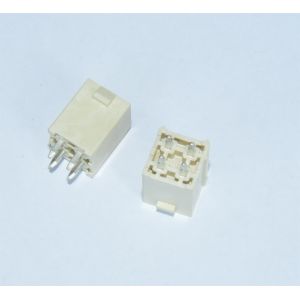 Buy cheap Double Row 2*2p Inline Header Electronic Devices terminal pin header from wholesalers