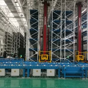 Buy cheap Accuracy 1mm Pallet Stacker Auto Electric Warehouse Automated Stacker Crane from wholesalers