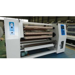 Buy cheap PLC Control BOPP Carton Sealing Self Adhesive Tape Slitting Machine from wholesalers