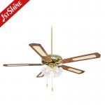 Buy cheap Traditional Classic Ceiling Fans Chandelier 52 Inch For Restaurant from wholesalers