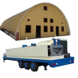 Buy cheap 0.8-1.5mm Thickness ACM No-Grid 914-610 K Q Span Arch Roof Machine With 36 Meters Proper Span from wholesalers