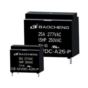 Buy cheap High Mechanical BaoCheng Electrical Relay CE-12VDC-A25-P Model from wholesalers