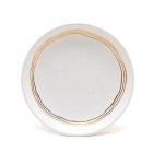 Buy cheap Tableware Dinner Plate Set Stoneware Handpaint Dinner Sets Gold Ceramic Dinner Plates from wholesalers