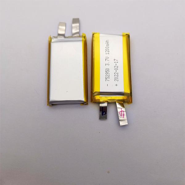 Buy cheap Aluminum Plastic Li Polymer Battery 752950 1200mah 0.2C With UL IEC62133 from wholesalers