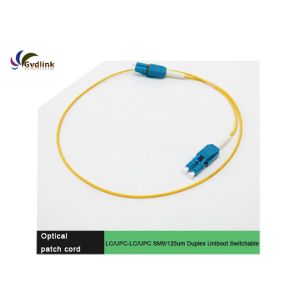 Buy cheap SM 9/125um OFNR 2mm Lc To Lc Fiber Patch Cord product