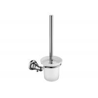 Buy cheap Wall Mounted Toilet Brush Holder Brass Base Bathroom Items Easy Installation product