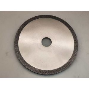 Buy cheap Electroplated CBN Grinding Wheels 200*9.5mm With Radius 0.38mm For Precision Grinding And Smooth Surface Finishing from wholesalers