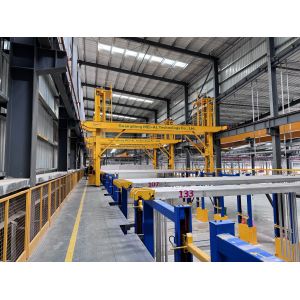 Buy cheap Intelligent 500T/M Aluminum Profile Anodizing Production Line with 6063 Alloy Compatibility from wholesalers