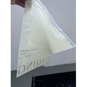 Transparent Zipper Bags Packing Clothes Support Customization