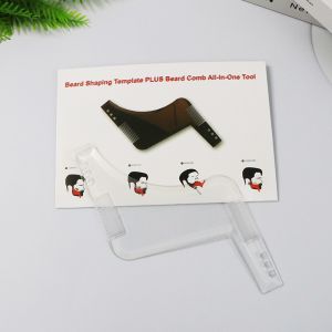 Buy cheap Affordable Plastic Beard Comb for Budget-Friendly Grooming Beard Hair Comb from wholesalers