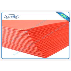 Buy cheap Full Color Range Disposable Non Woven Tablecloth in Green Yellow Orange from wholesalers