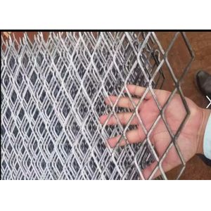Galvanized Aliminum Expaned Flattened Mesh Weave 50mm*50mm*2.5mm Strength