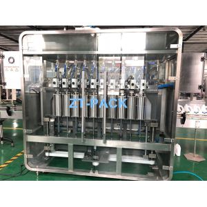 Ss 304 5l Edible Oil Filling Machine 2.2kw Automatic Piston Filler