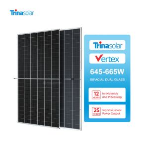 Buy cheap IP68 Rated Junction Box Solar Energy Products Trina Solar Tier 1 645W 650W 655W 660W 665W from wholesalers