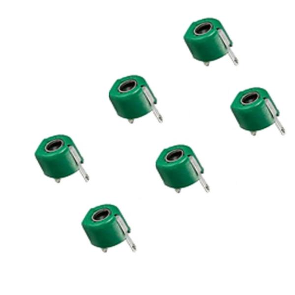 Quality Adjustable 6mm Ceramic Trimmer Capacitor Green 30pF 100V for sale