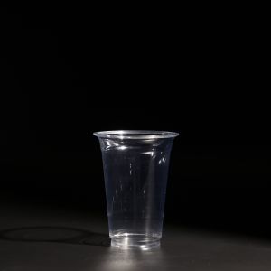 Buy cheap 10oz Clear Plastic Disposable PET Cup Drinking Cups With Lid from wholesalers