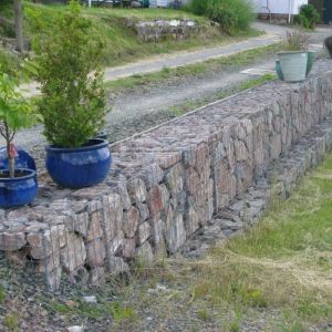 Buy cheap Garden Decoration 5x10cm Welded Mesh Gabion Square Hole Anti Corrosion from wholesalers
