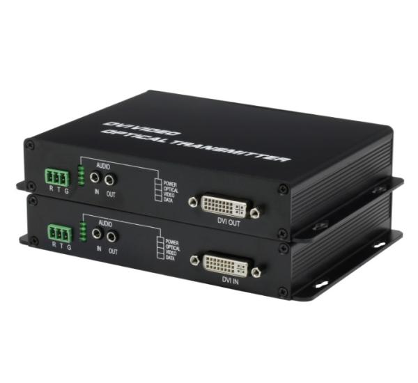 Buy cheap 1-Ch RS232 Data HDMI / VGA / DVI Video To Fiber Converter Support 1080P@60Hz from wholesalers