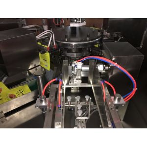 Buy cheap Doypack Zipper Bag Pouch Packaging Machine Filling Chips Meat from wholesalers