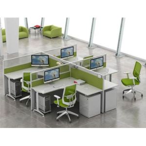 Buy cheap Concise Design Call Center Office Workstations Furniture Melamine Finish from wholesalers