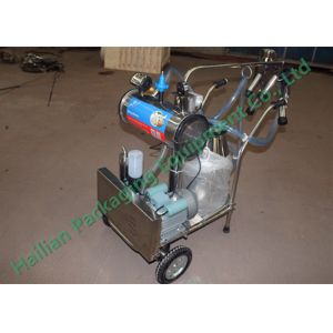 Buy cheap High Efficiency Mobile Milking Machine with Single Cluster Group from wholesalers