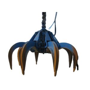 Buy cheap Electric Hydraulic Orange Peel Bucket Excavator Mechanical Grab from wholesalers