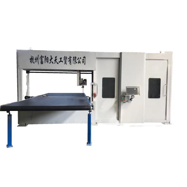 Buy cheap Automatic Rigid Sponge Foam Cutting Machine DTC-R2012V Vertical Revolving Type from wholesalers