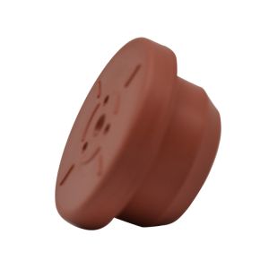 Buy cheap Brown Bromobutyl Rubber Stopper 32mm For Injection Liquid Seal product